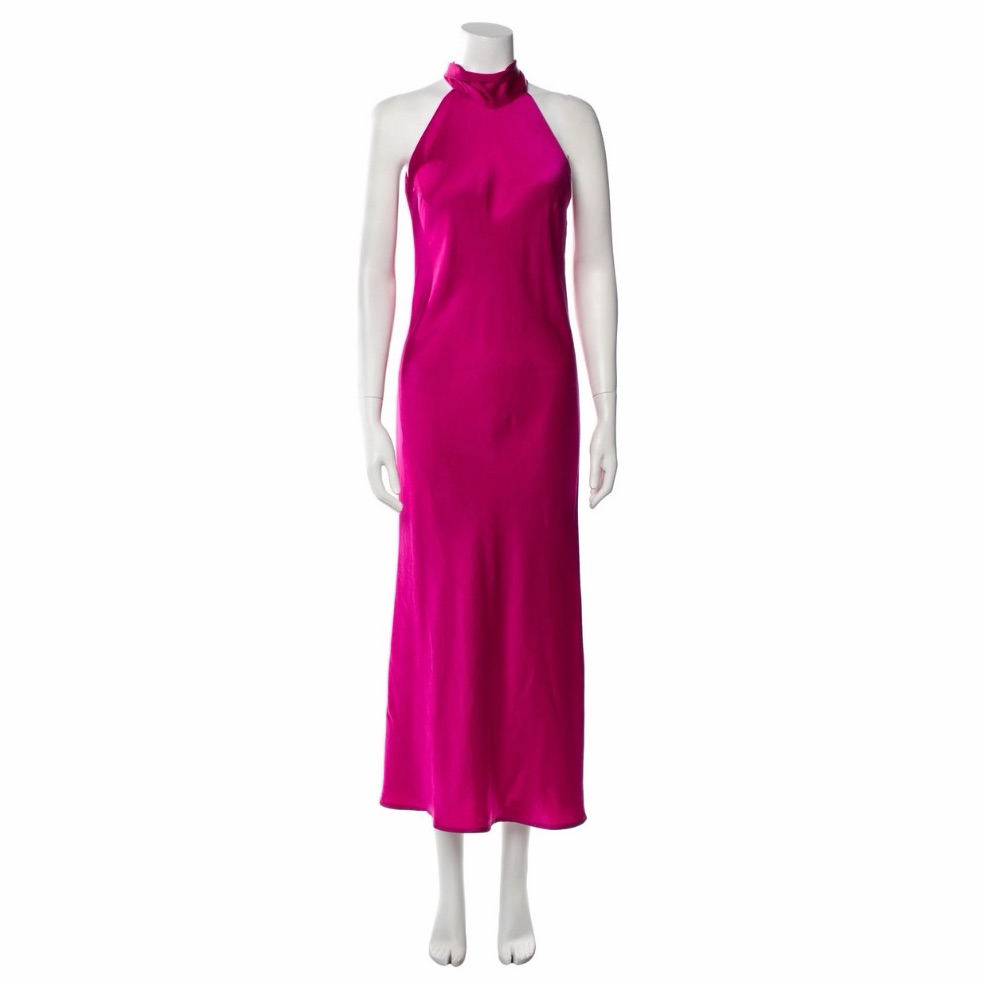 Galvan London Halterneck Dress